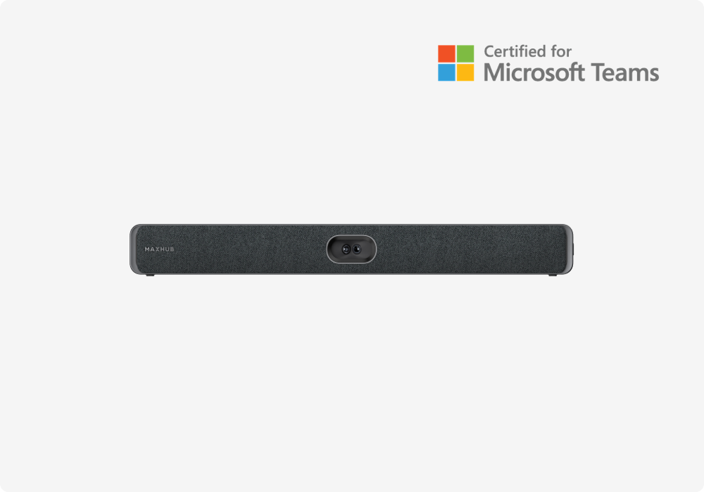 XBar U50. One USB cable; the laptop runs the meeting.